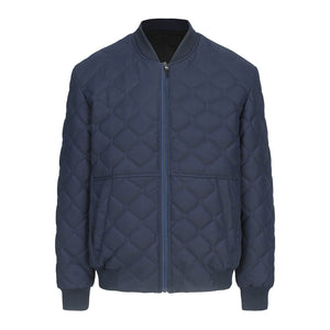 Quilted Stab Proof Jacket(Blue)