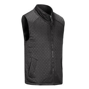 Quilted Sleeveless Stab Proof Vest(Black)